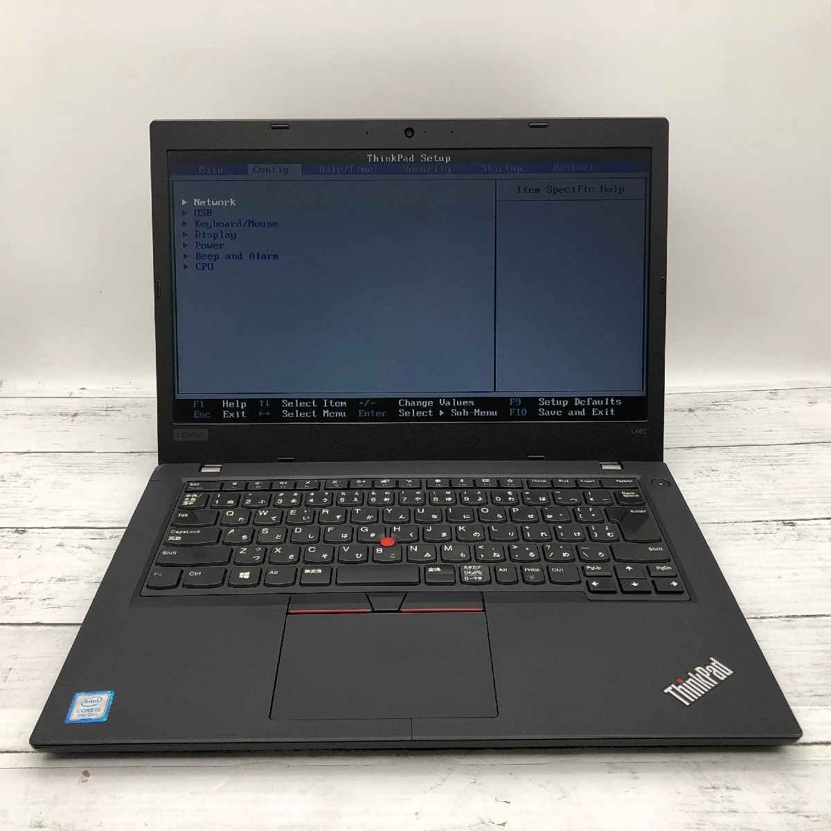 Lenovo ThinkPad L480 20LT-A00LJP Core i5 8250U 1.60GHz/4GB/なし 〔B0130〕_画像2