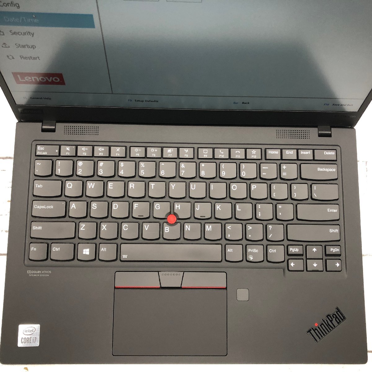 Lenovo ThinkPad X1 Carbon 20U9-S00W00 Core i7 10510U 1.80GHz/16GB/1TB(NVMe) 〔B0227〕_画像3