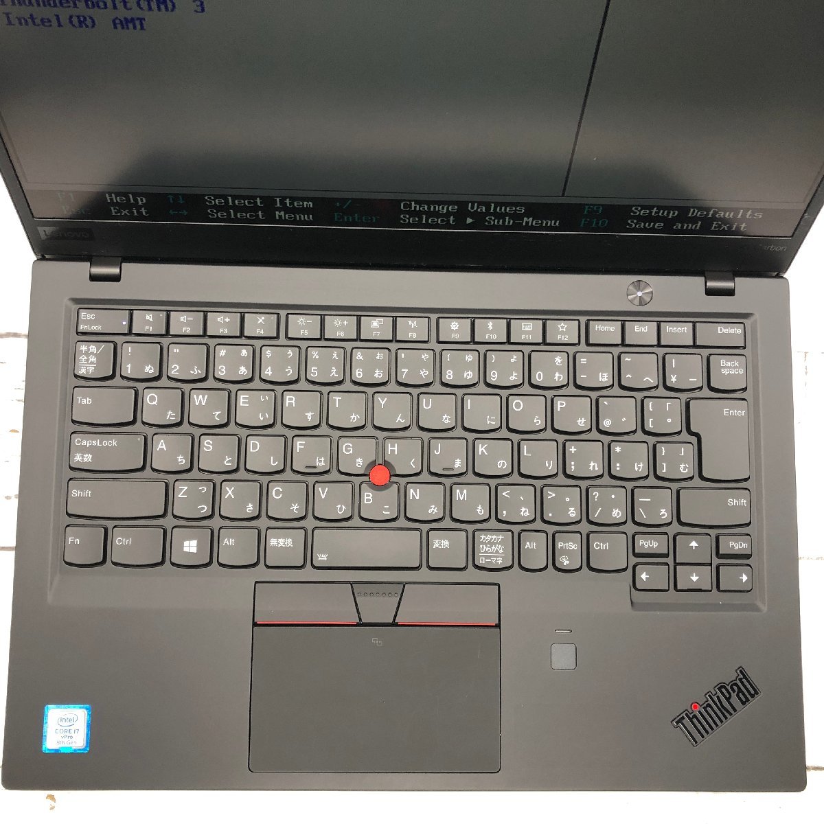 Lenovo ThinkPad X1 Carbon 20KG-S8GB2U Core i7 8650U 1.90GHz/16GB/512GB(NVMe) 〔B0222〕_画像3