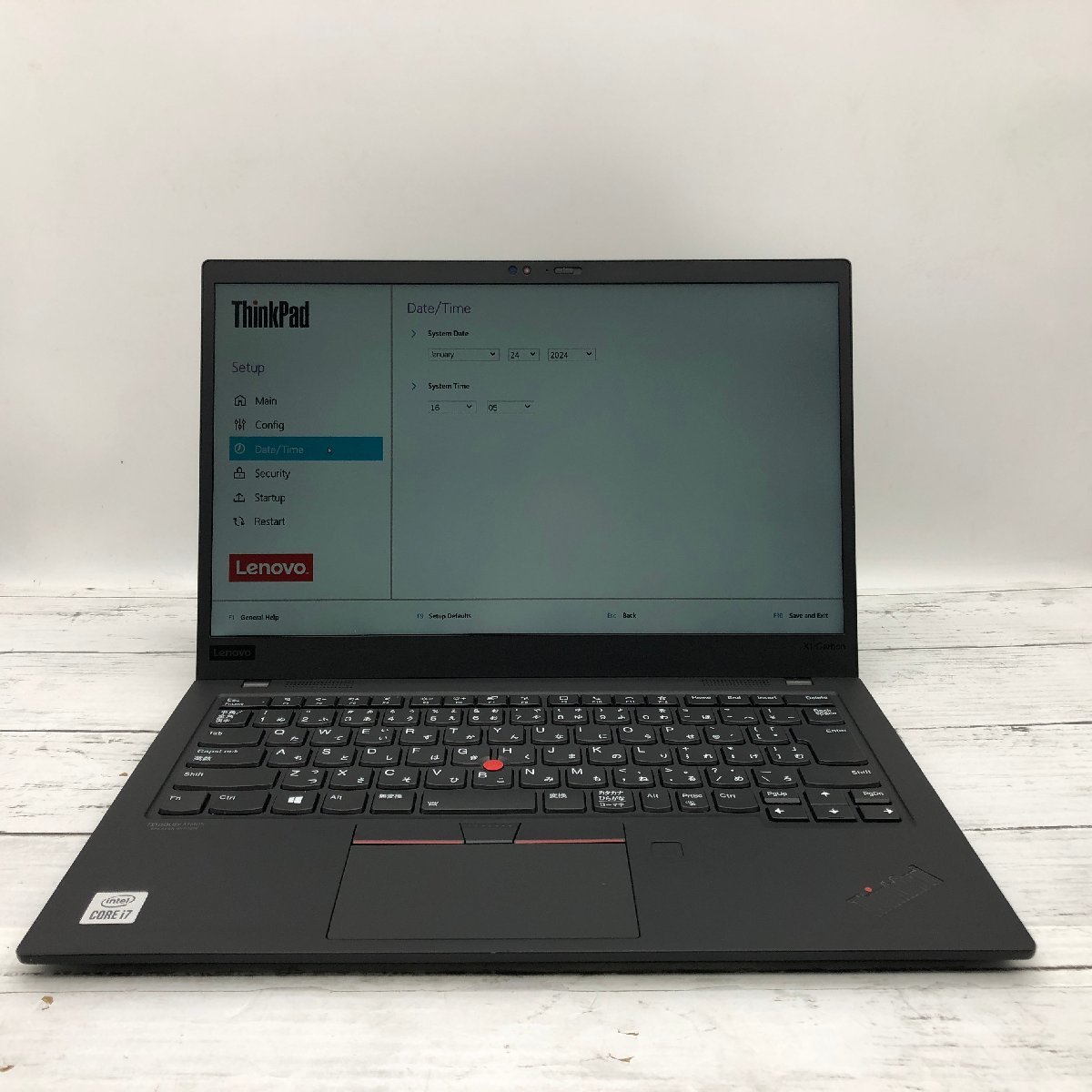 Lenovo ThinkPad X1 Carbon 20U9-S05U00 Core i7 10510U 1.80GHz/16GB/512GB(NVMe) 〔B0228〕_画像2