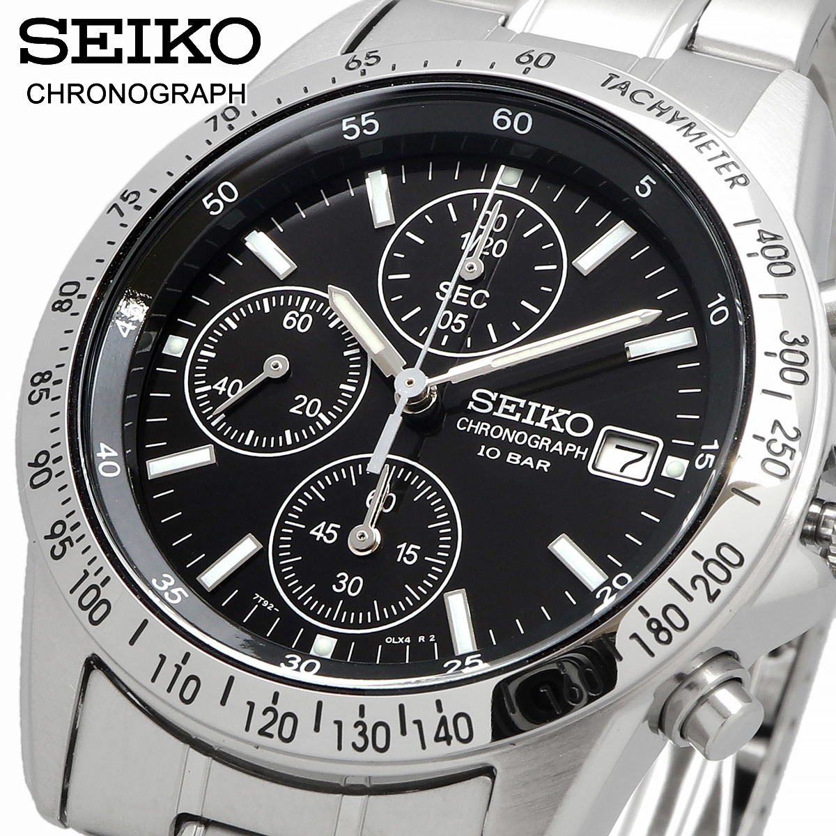 SEIKO セイコー 腕時計 メンズ 国内正規品 SPIRIT スピリット クォーツ クロノグラフ ビジネス SBTQ041_画像1