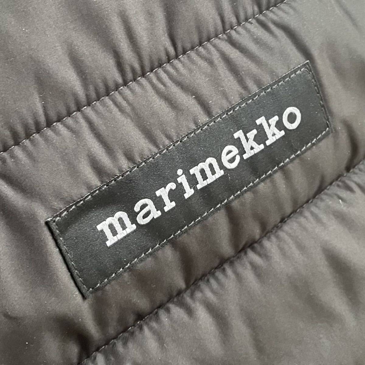 国内正規品 新品 marimekko ISO MILLA マリメッコ イソ ミラ トートバッグ ブラック_画像5