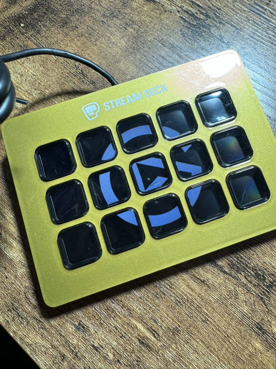 激レアゴールドカラー Stream Deck 20GAA9901 キー パソコン ゲーム 周辺 _画像6