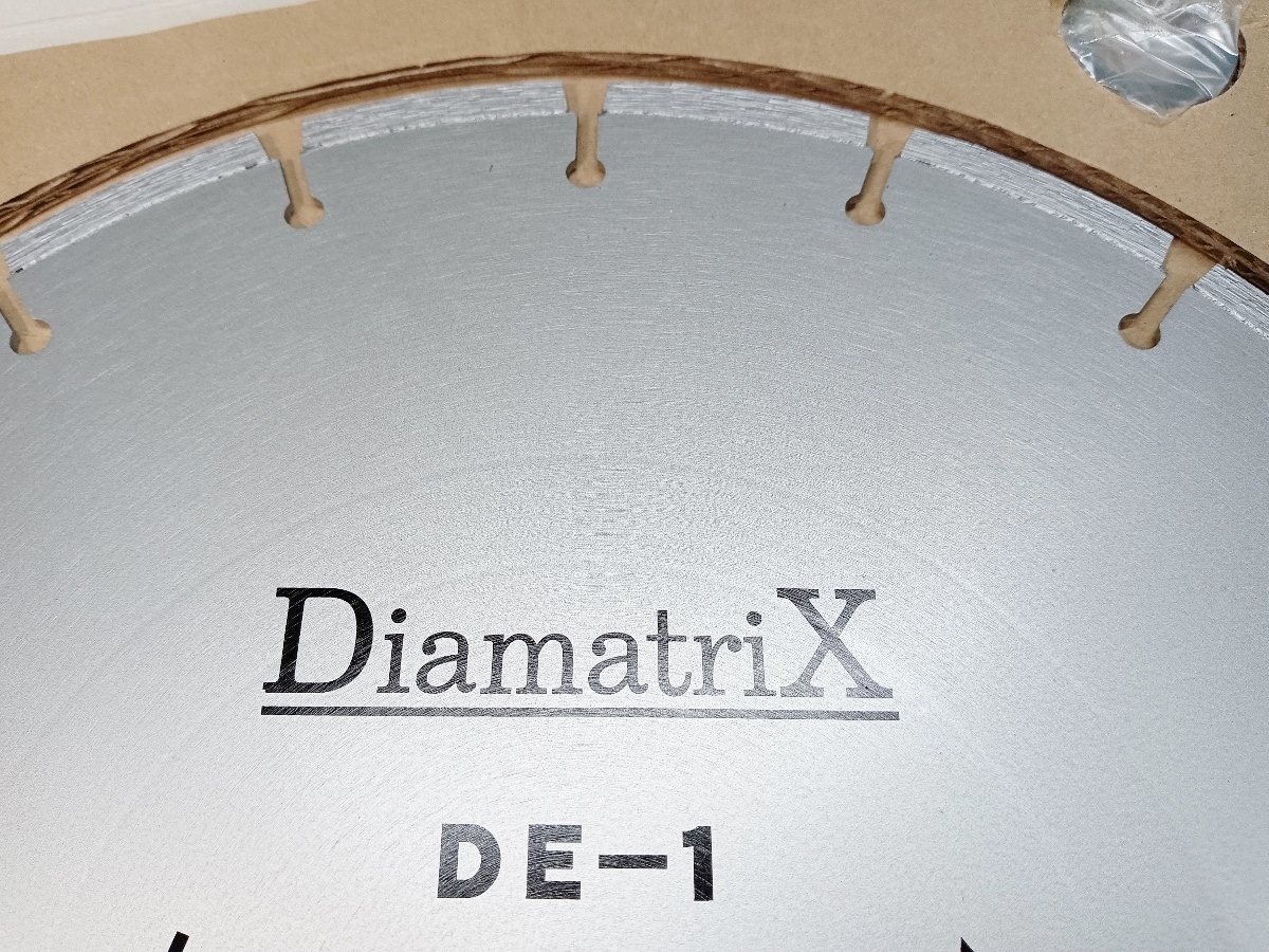 未使用 DiamatriX ディアマトリックス 12インチ 乾式 ダイヤモンドブレード エンジンカッター用 外径305mm DE-1_画像6