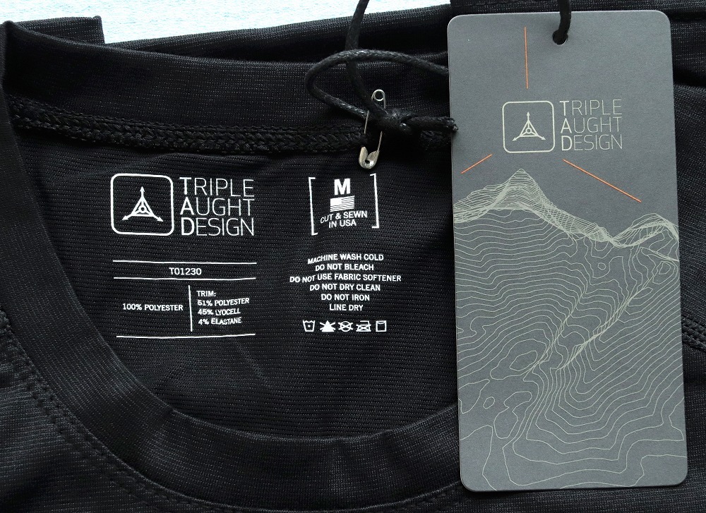 ★TripleAughtDesign Atlas Crew 黒 M 新品 polartec power dry delta tad gear 7_01_画像3