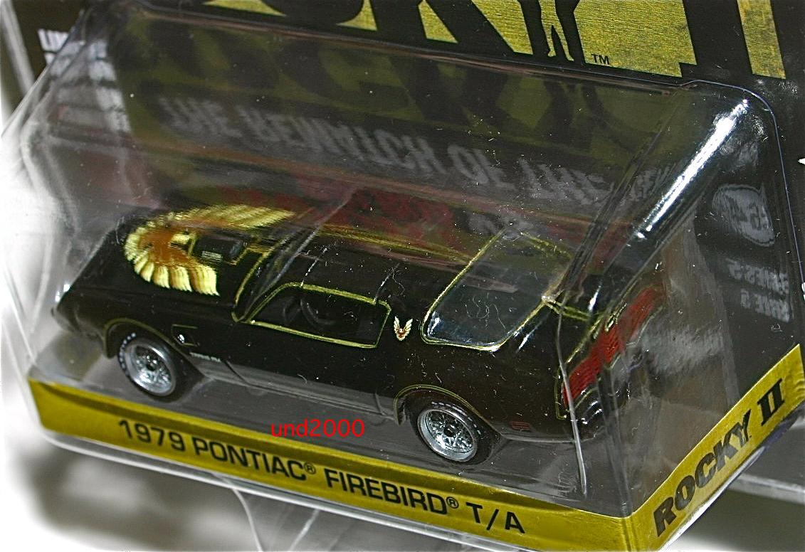 Greenlight ロッキー 2 1/64 1979 Pontiac Firebird ポンティアック ファイヤーバード T/A トランザム Trans Am Rocky II グリーンライト_画像4
