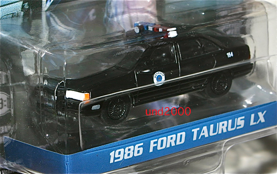 Greenlight ロボコップ 1/64 1986 フォード トーラス LX ポリスカー Ford Taurus Detroit Metro West Police グリーンライト パトカー_画像3