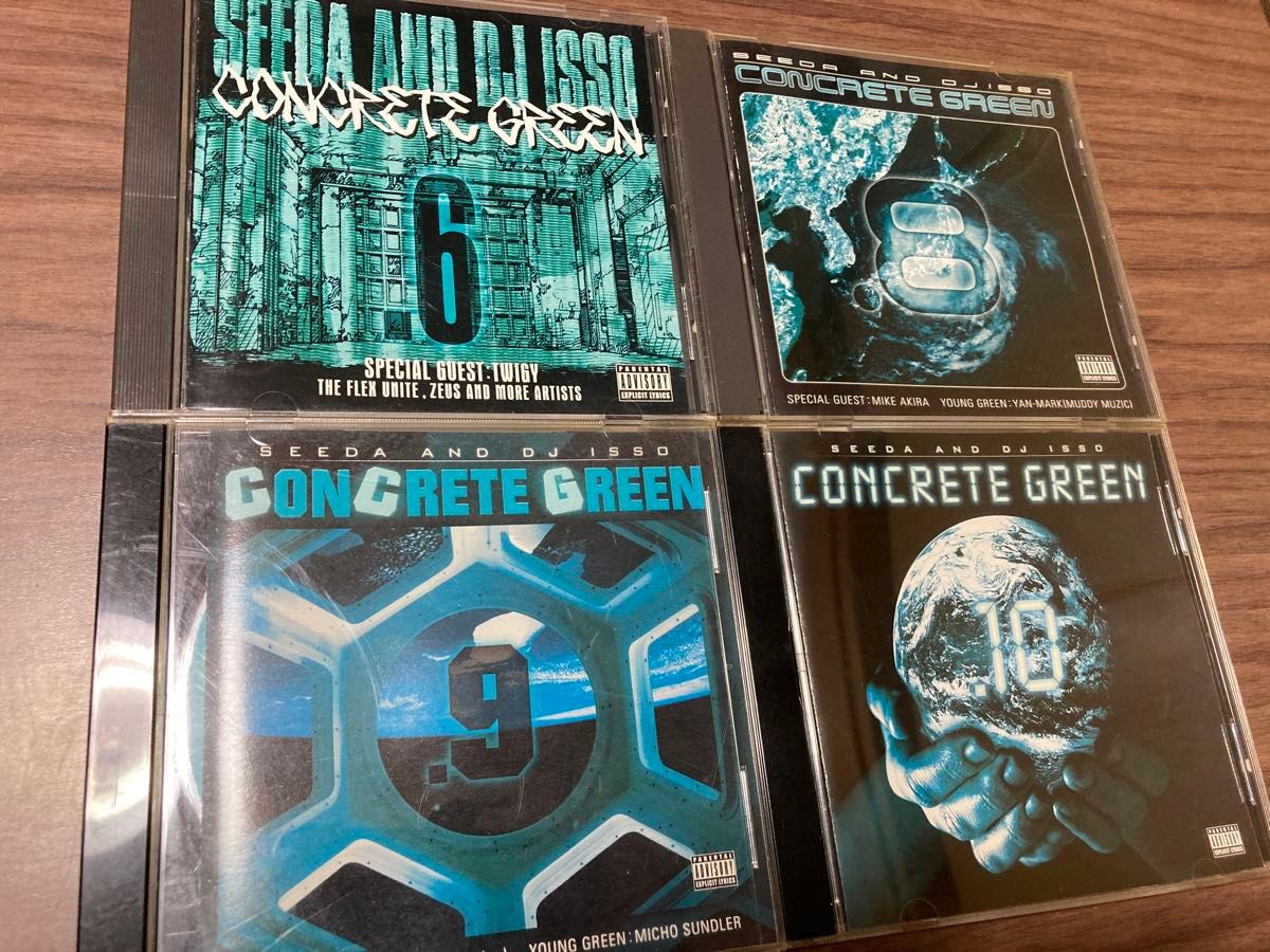 concrete green dj isso seeda 4枚セット|Yahoo!フリマ(旧 concrete green dj isso seeda 4枚セット|Yahoo!フリマ(旧