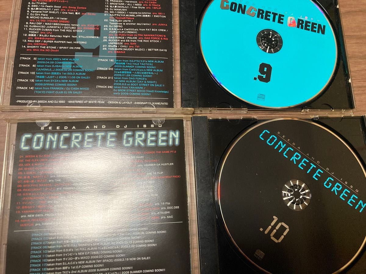 concrete green dj isso seeda 4枚セット|Yahoo!フリマ(旧 concrete green dj isso seeda 4枚セット|Yahoo!フリマ(旧