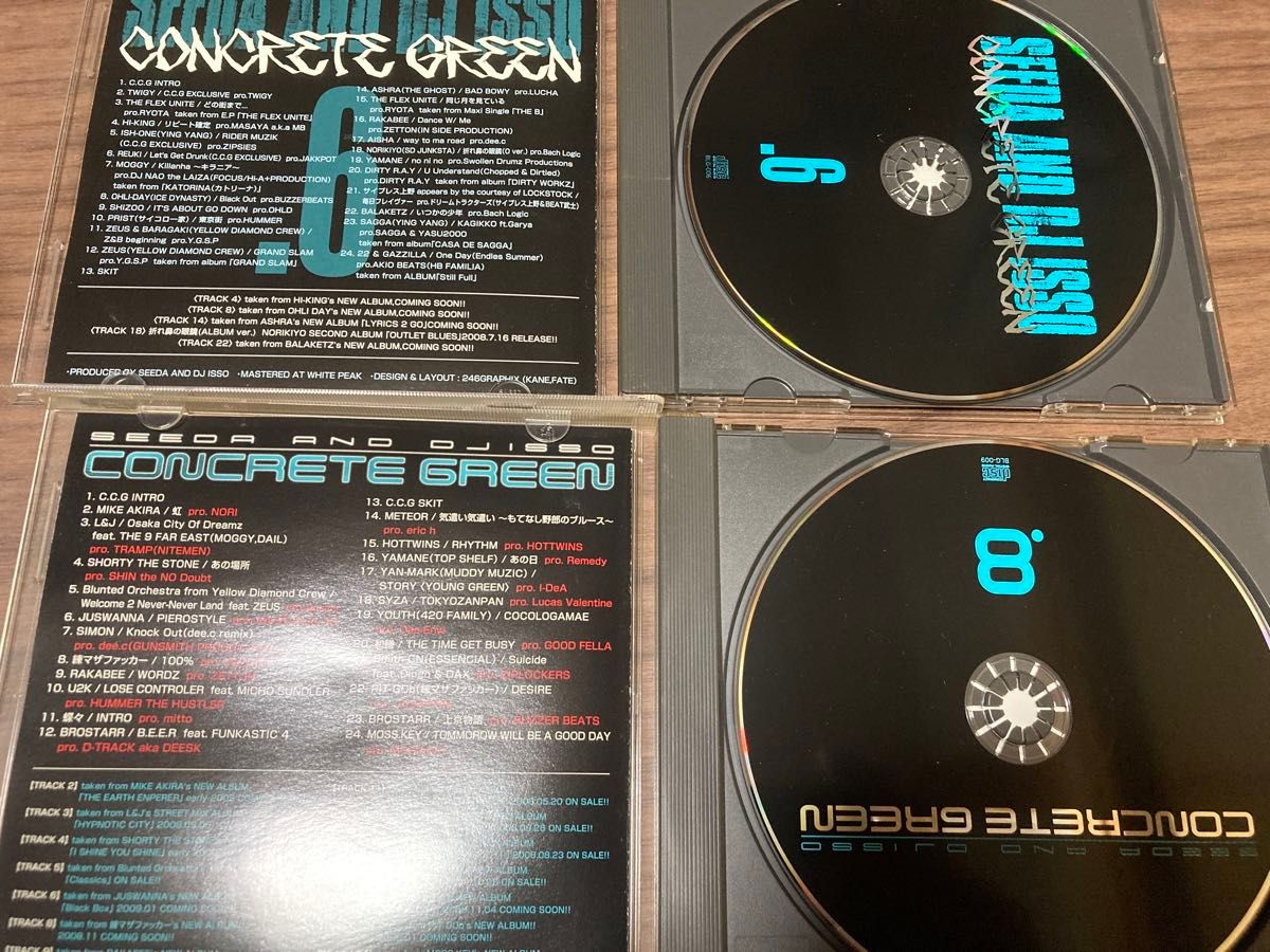 concrete green dj isso seeda 4枚セット|Yahoo!フリマ(旧 concrete green dj isso seeda 4枚セット|Yahoo!フリマ(旧