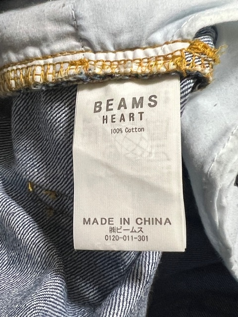 ★送料無料 BEAMS HEART ストレートデニムパンツ★_画像4