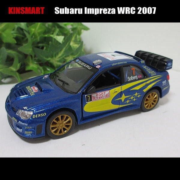 1/36SUBARU(スバル)インプレッサ/WRCラリー/KINSMART/ダイキャストミニカー_画像5