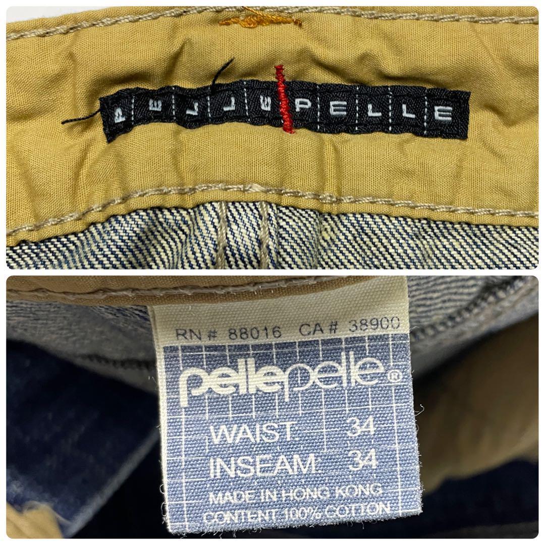 PELLE PELLE ペレペレ デニム バギージーンズ Gパン ストリート PELLE PELLE ペレペレ デニム バギージーンズ Gパン ストリート