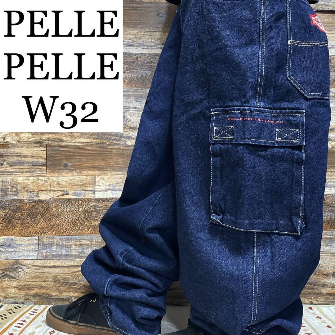 PELLE PELLE ペレペレ バギーデニムカーゴパンツ ジーンズ ジーパン G