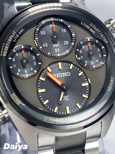 40周年記念限定モデル 国内正規品 新品 腕時計 SEIKO セイコー PROSPEX プロスペックス スピードタイマー ソーラー クロノグラフ SBER005_画像1