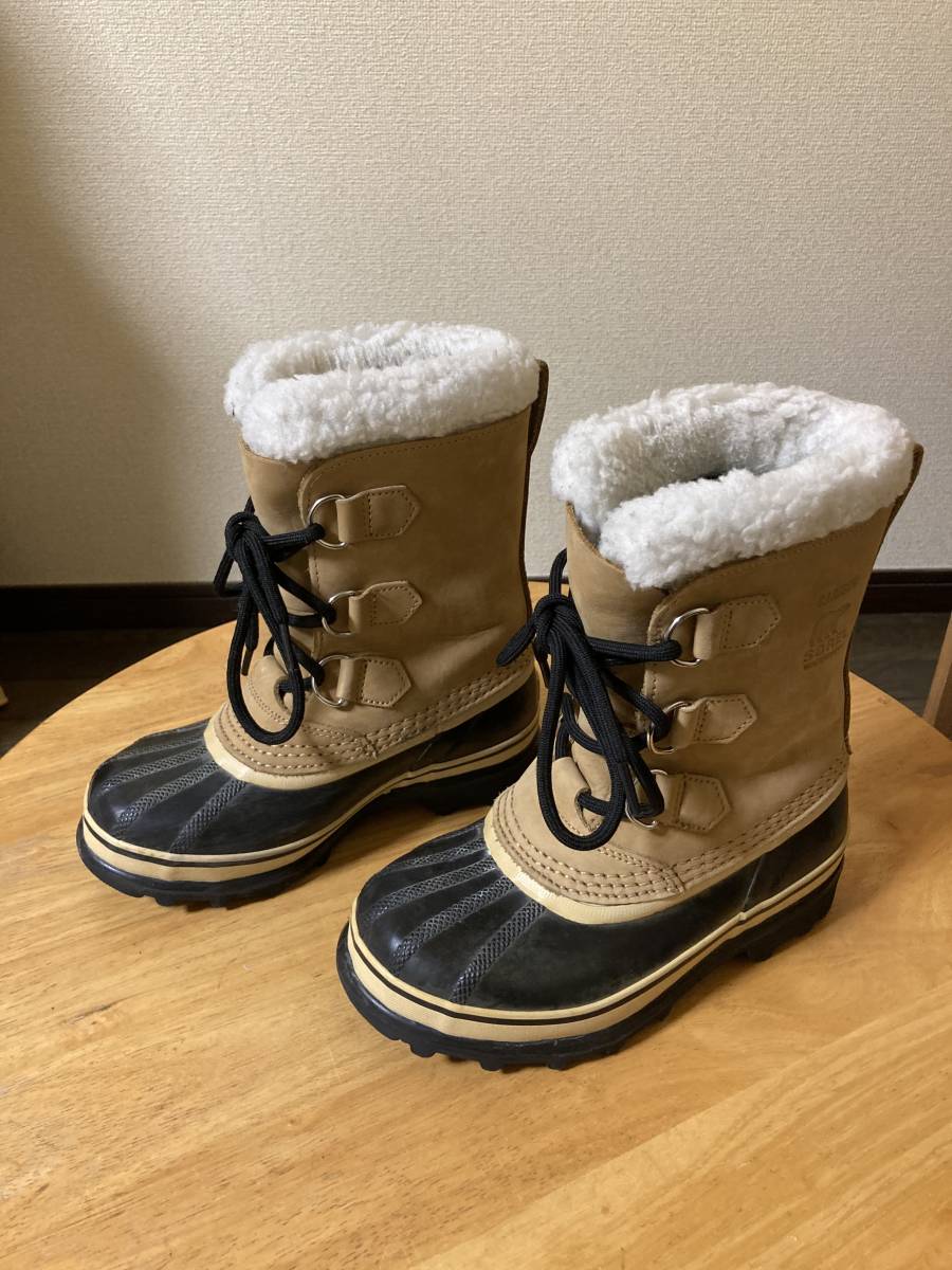 　SOREL CARIBOU ソレル　カリブー　スノーブーツ　20センチ_画像1