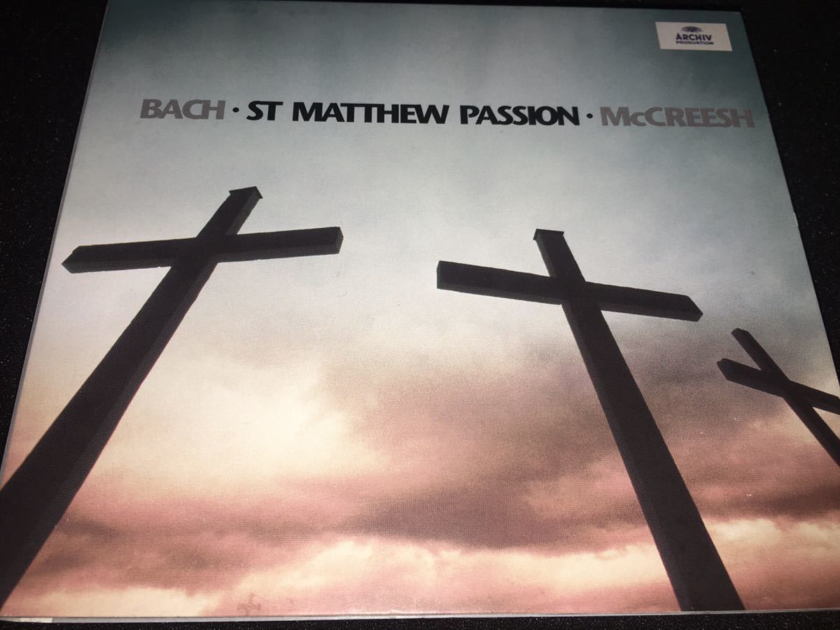 J.S.バッハ マタイ受難曲 BWV.244 ポール・マクリーシュ ガブリエリ・コンソート アルヒーフ 2CD Bach St.Matthew McCREESH_マクリーシュ J.S.バッハ マタイ受難曲