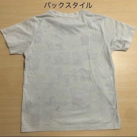 (888) 半袖　Tシャツ　UNIQLO ユニクロ　スヌーピー 水色　イオン　肩切り替え　2枚組　セット　130cm_画像5