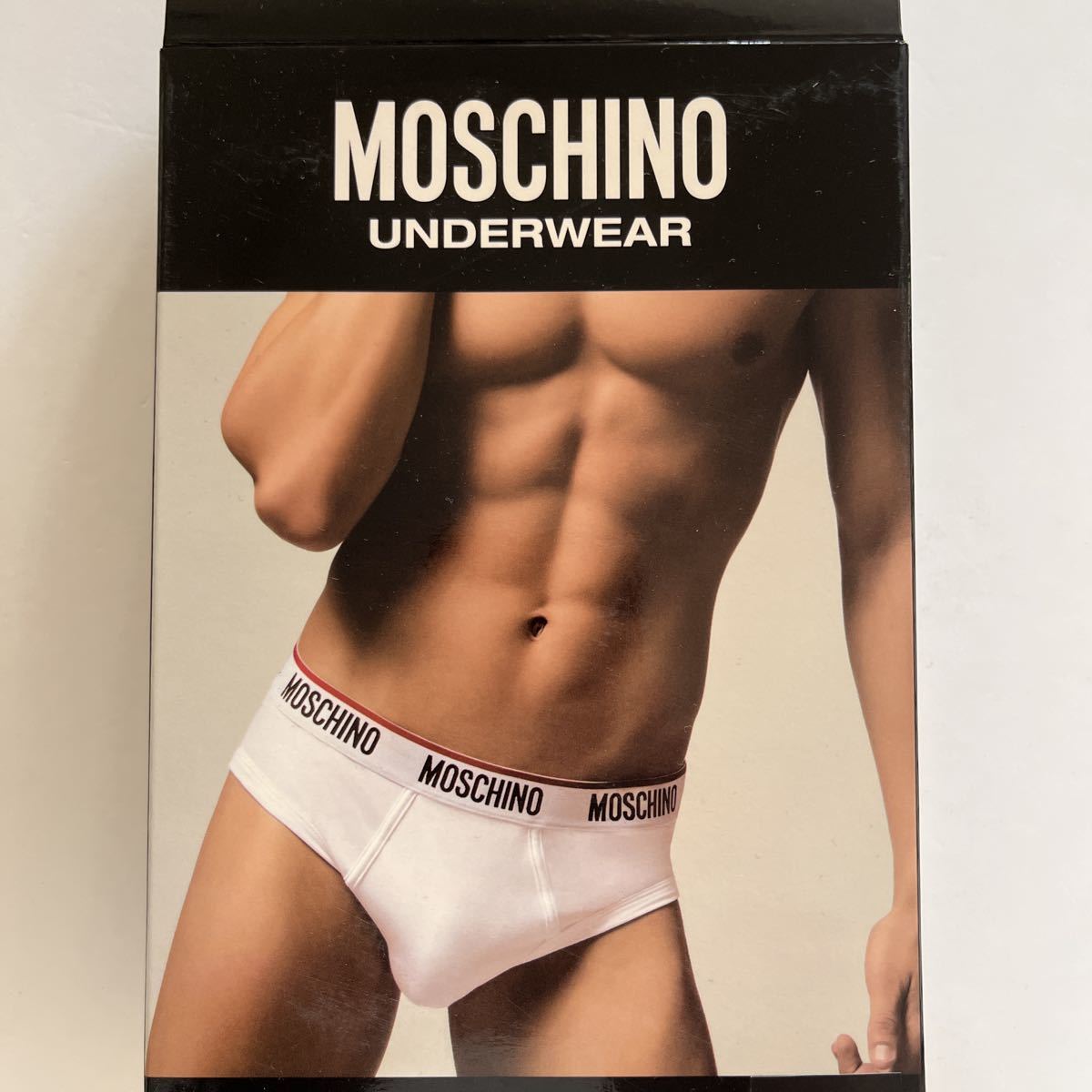 MOSCHINO モスキーノ　メンズビキニ　M(S) メンズブリーフ　白ブリーフ　ホワイト　メンズインナーウエア　男性インナー　男性下着_画像7