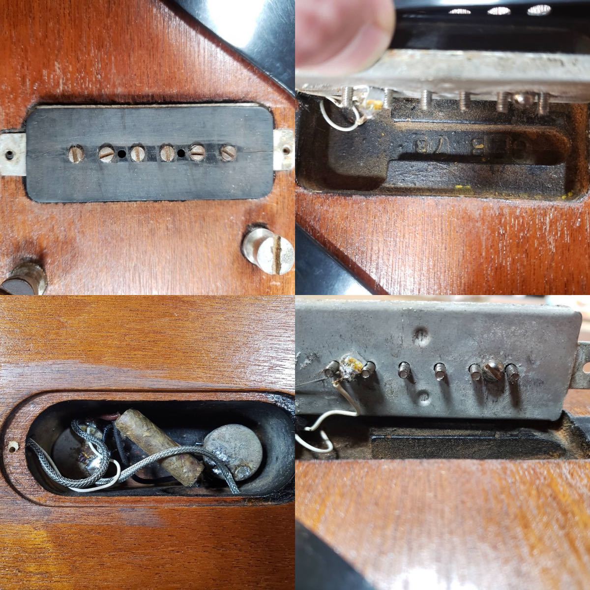 GIBSON Les Paul Jr 1954年製？　リフィニッシュ　ギブソン レスポールジュニア　ハードケース付属_画像5