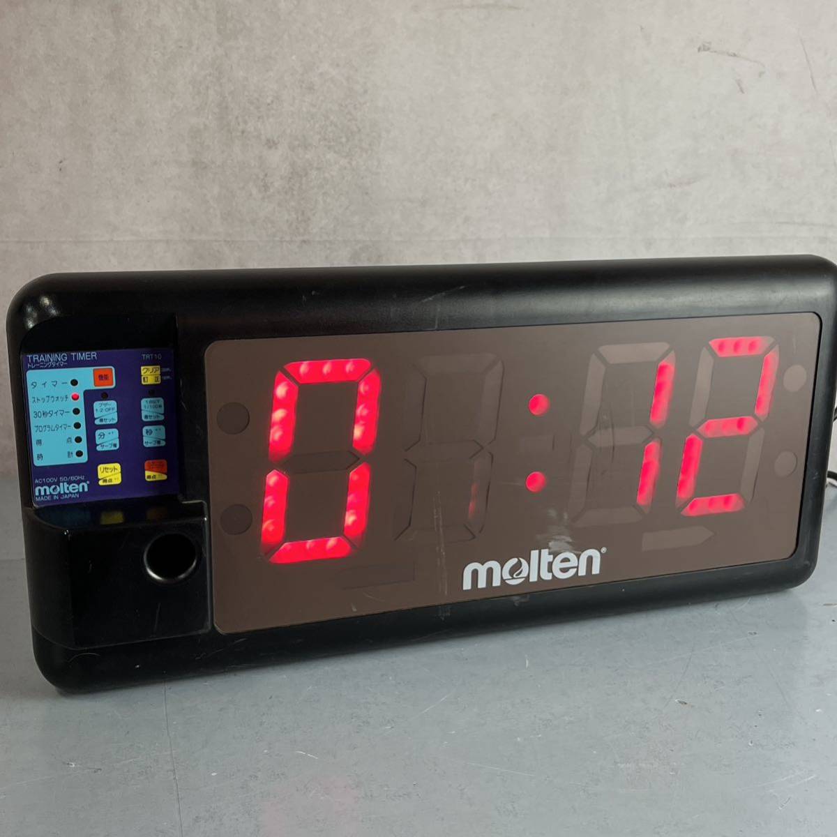 希少 絶版品 molten トレーニングタイマー TRT10 モルテン 希少 絶版品 molten トレーニングタイマー TRT10 モルテン