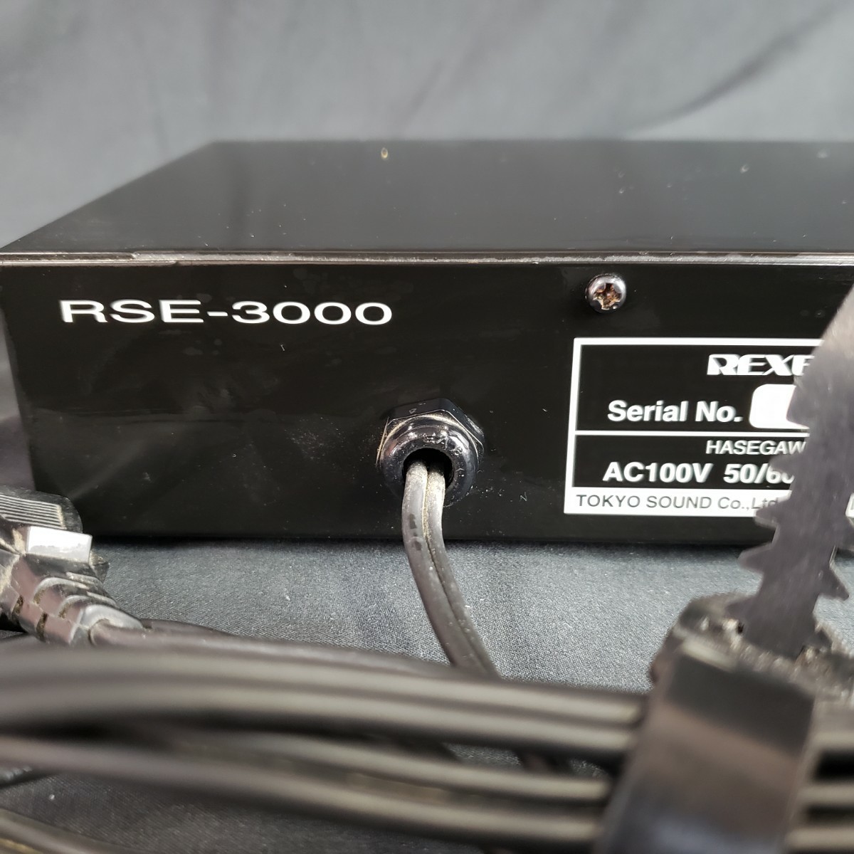 reksa-REXER RSE-3000 sound enhancer electrification has confirmed 