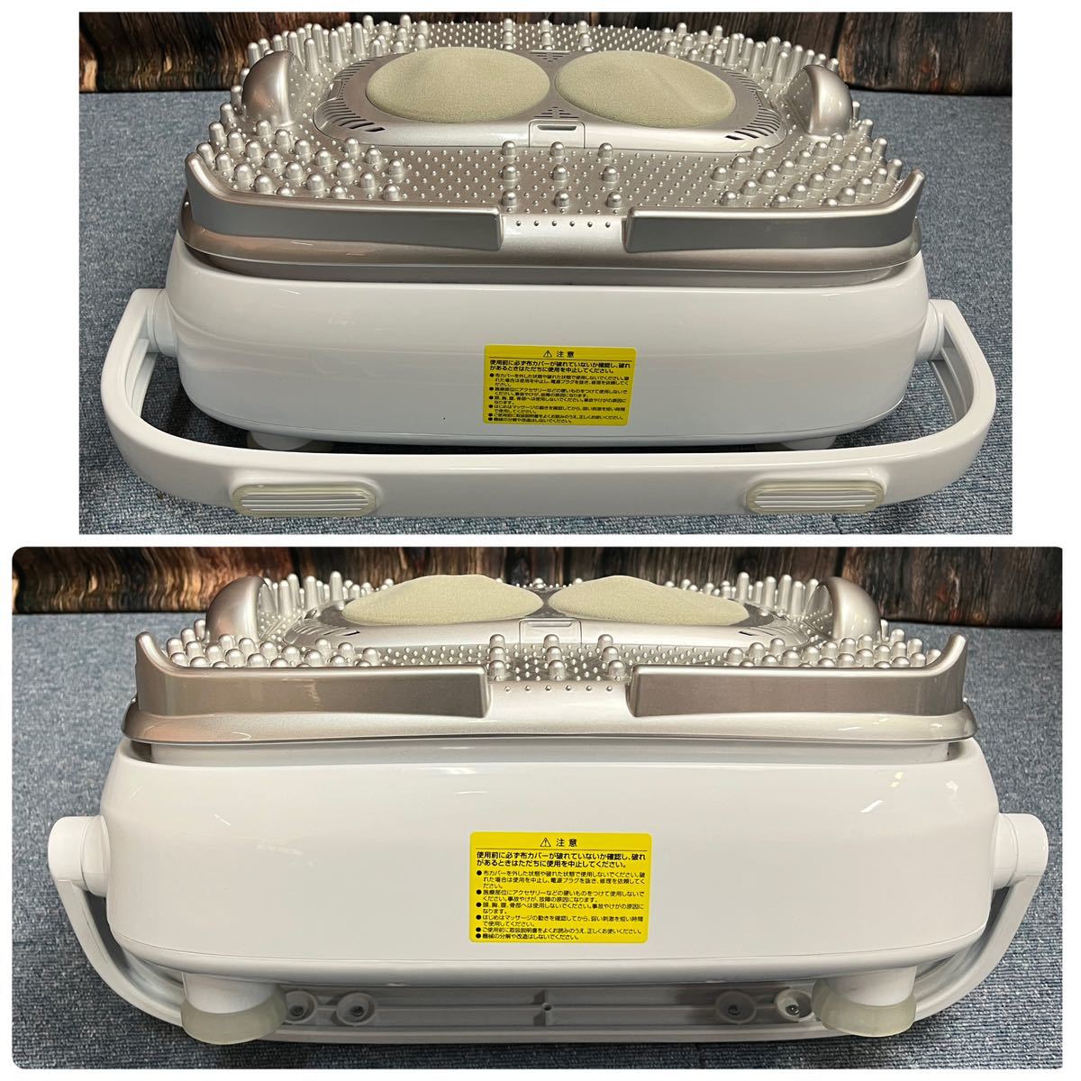 家庭用マッサージ機 B'Flow ビーフロー MD-5310 シルバー 家庭用マッサージ機 B'Flow ビーフロー MD-5310 シルバー