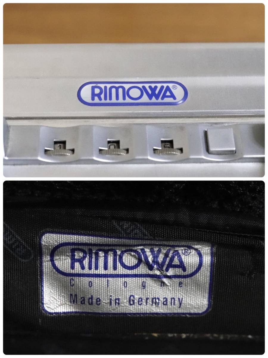 RIMOWA トパーズ　アタッシュケース　アルミ_画像9