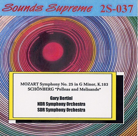 ベルティーニ：モーツァルト・第25番、北ドイツ放送響、シェーンベルク「ペレアスとメリザンド」1980年代。_画像1