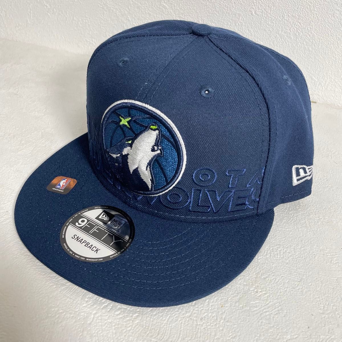 新品 NEWERA ニューエラ キャップ NBA ティンバー ウルブズ ロゴ スナップバック