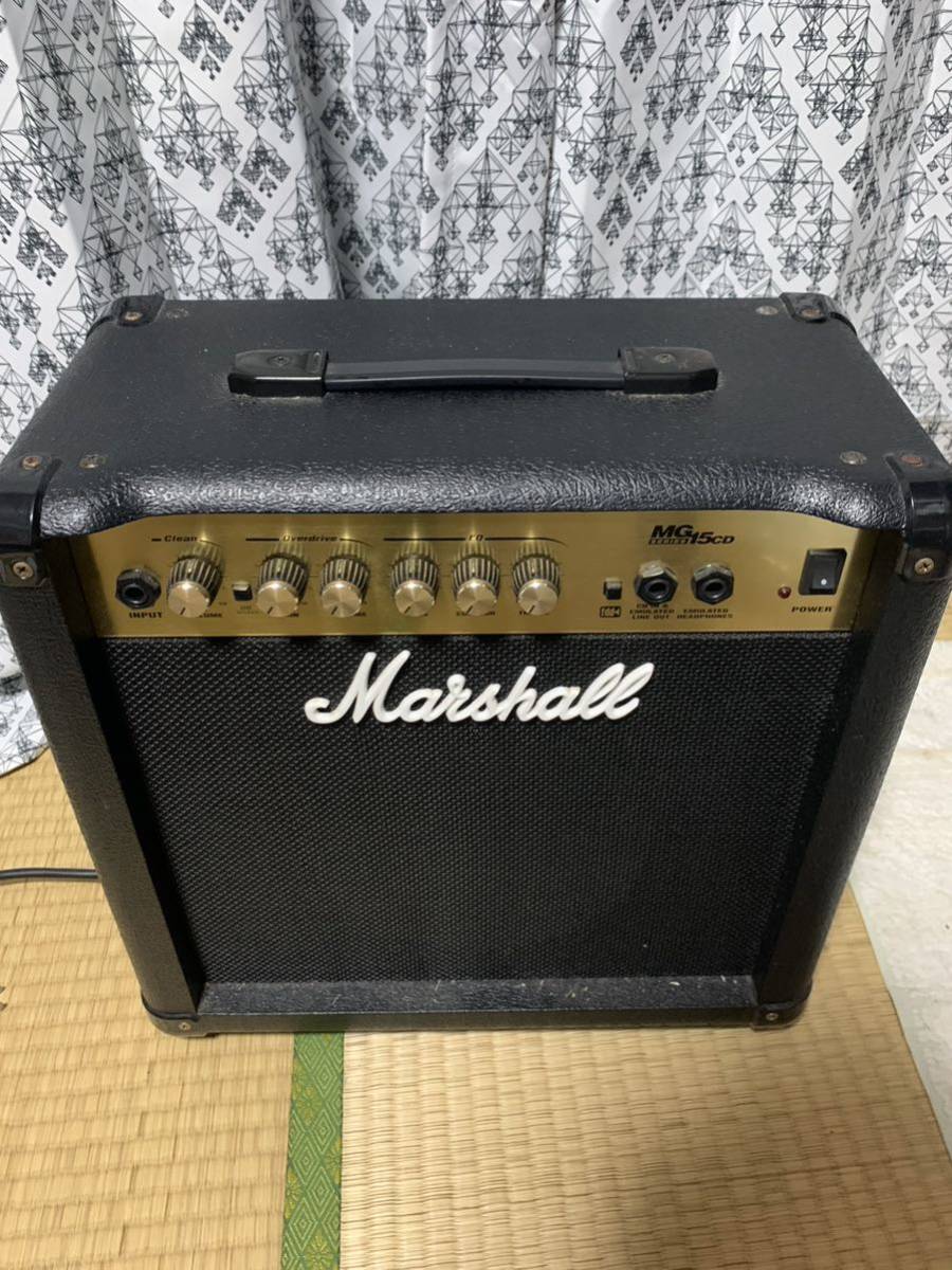 Marshall 15Wギターアンプ MG-15CD_画像1