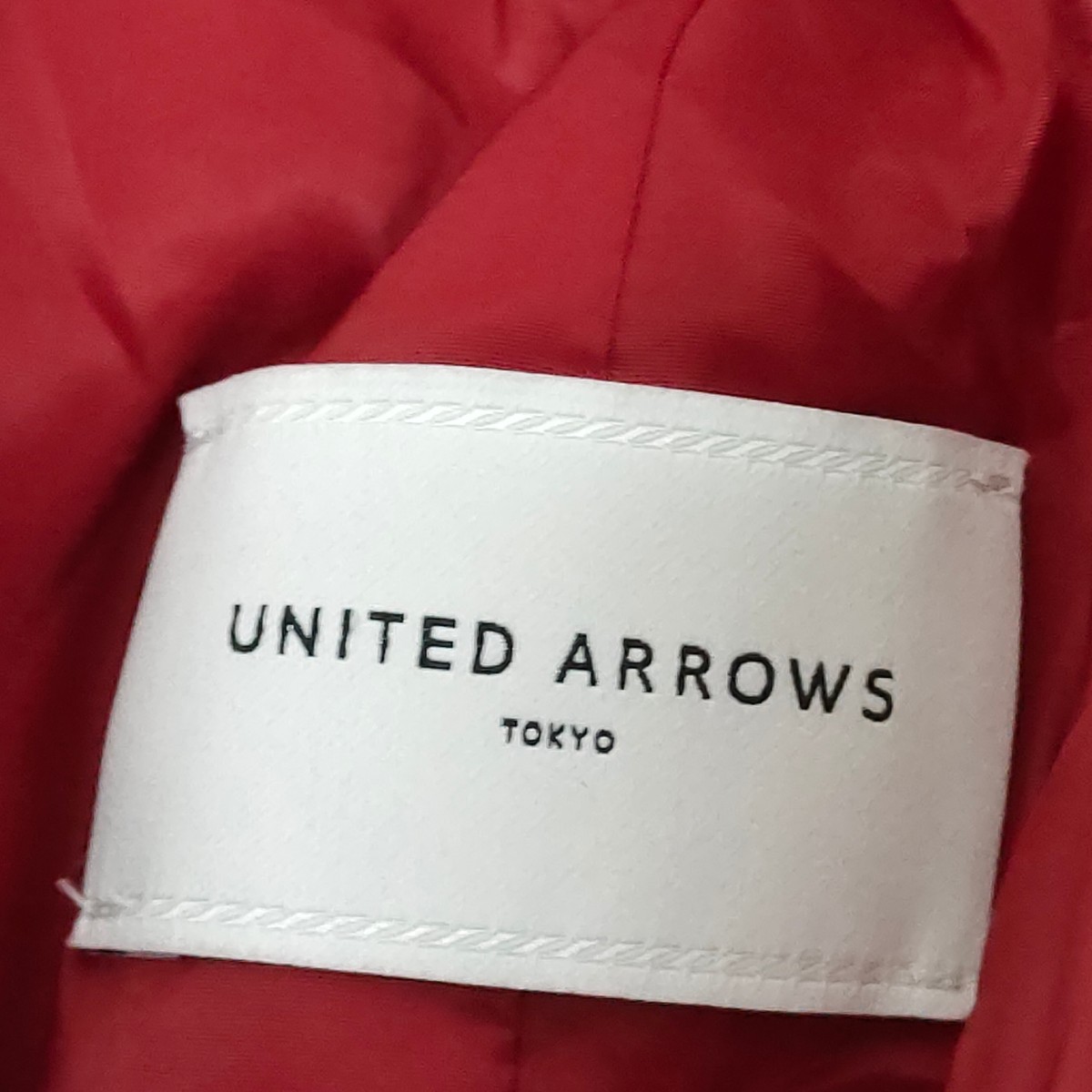 ユナイテッドアローズ / UNITED ARROWS レディース ロングフレアスカート ウール混 濃い赤 38サイズ 日本製 I-3346_画像6