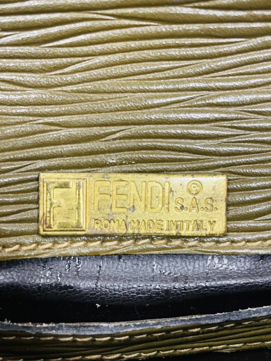  FENDI フェンディ ショルダーバッグ ズッカ柄 ズッキーノ ブランド 正規品 メンズ レディース_画像7