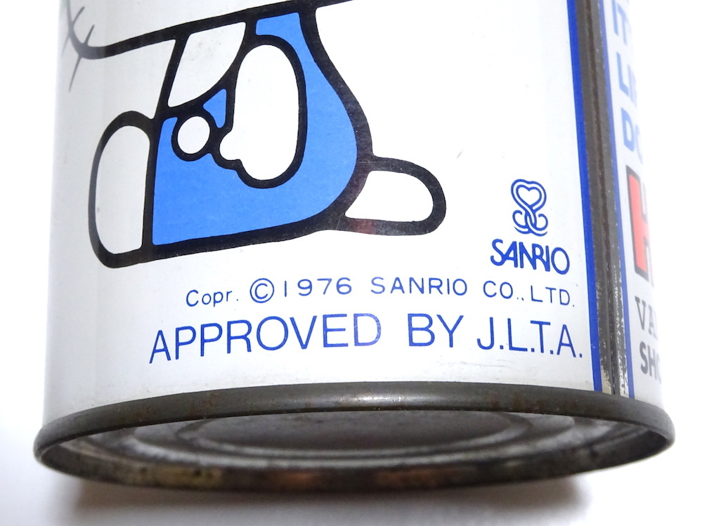 ■即決■ 1976年 ハローキティ 空き缶 サンリオ 当時物 ペン立て 鉛筆立て 小物入れ キティ キティちゃん 昭和 レトロ_画像6