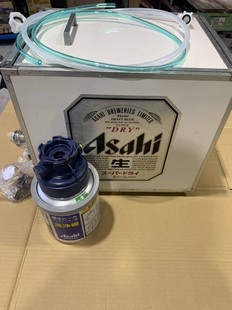 一円スタート①☆中古まだまだ使用可能 生ビールサーバー 氷冷式 アサヒビール 業務用 ニットクBS-10キャンプ BBQに 持運び便利です_画像2