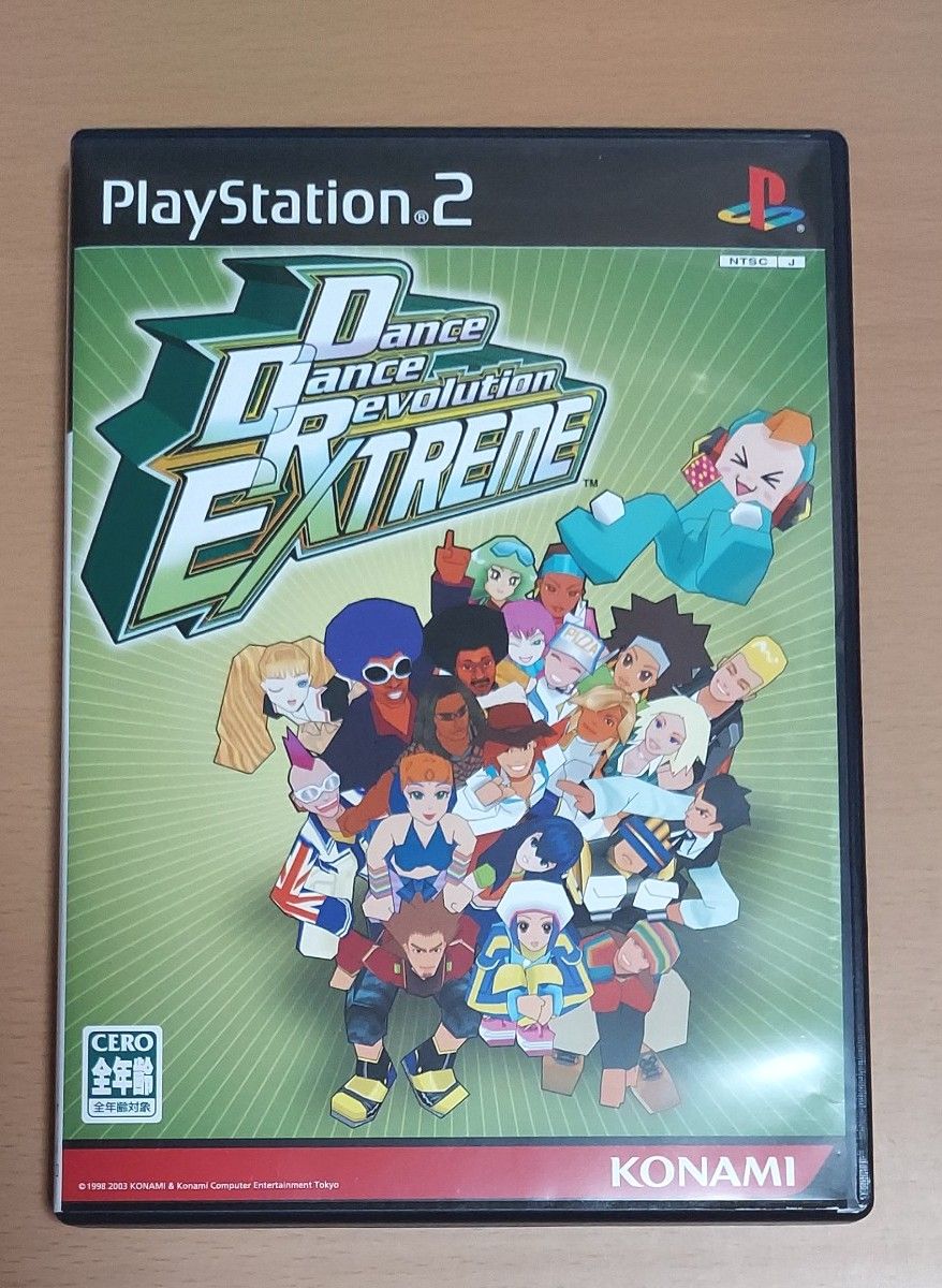 【PS2】 DanceDanceRevolution EXTREME　ダンスダンスレボリューション　エクストリーム