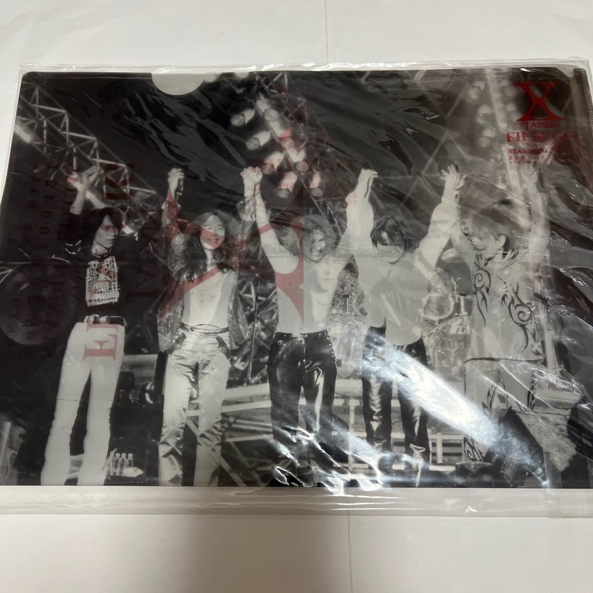 【新品未開封】 X JAPAN FILM GIG クリアファイルセット YOSHIKI TAIJI Toshl hide PATA Heath sugizo xjapan エックス ジャパメタ_画像2