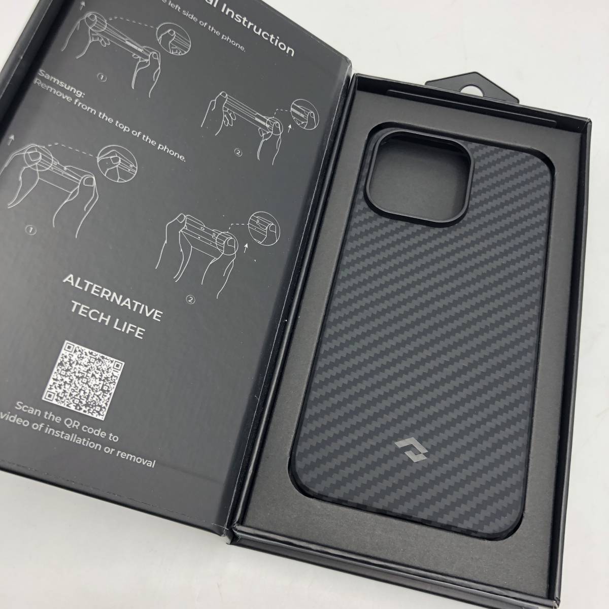 【美品】PITAKA iPhone 13 Pro ケース MagEZ Case 2/Y14338-T2_画像2