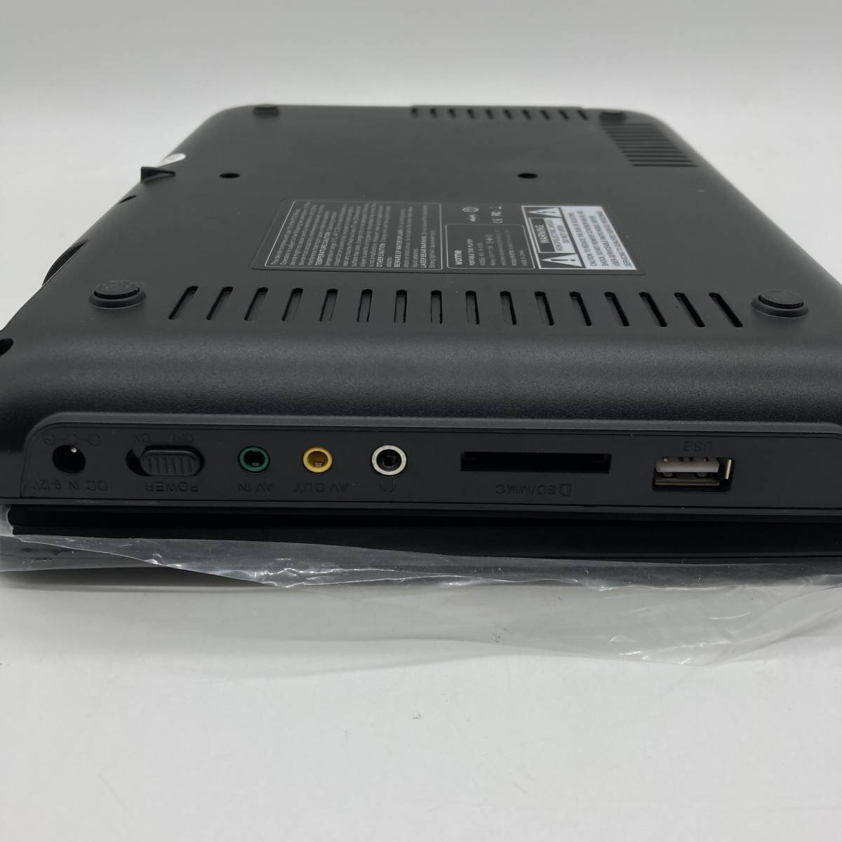 【一部未検品】WONNIE フルセグポータブルdvdプレーヤー 12.5型 チューナー搭載 ワンセグ W-1038A /Y14789-G3_画像4