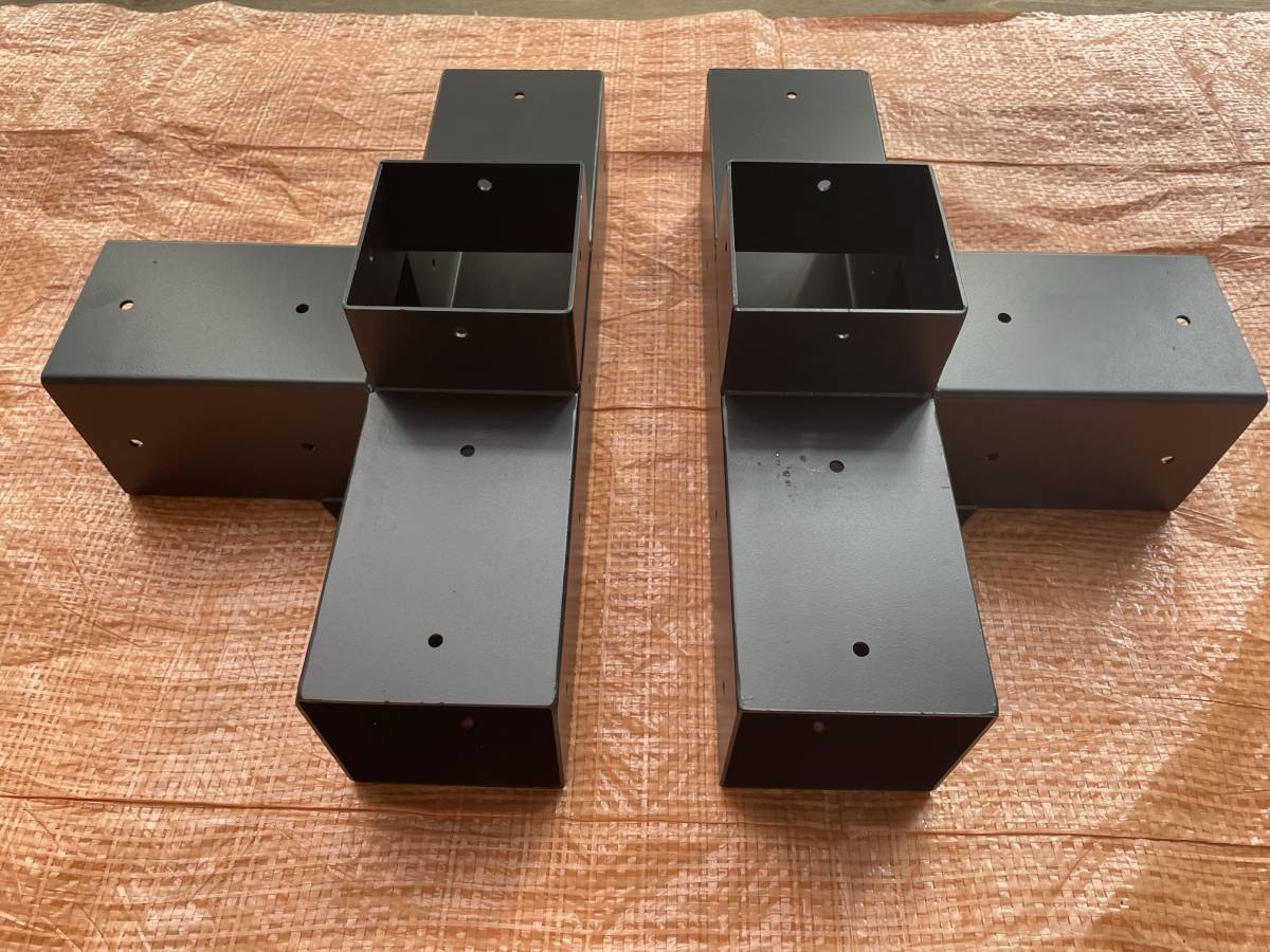 Bibian 比比昂- ☆DIY 金具延長T字型2個セット4×4木材(9cm角材 Bibian 比比昂- ☆DIY 金具延長T字型2個セット4×4木材(9cm角材
