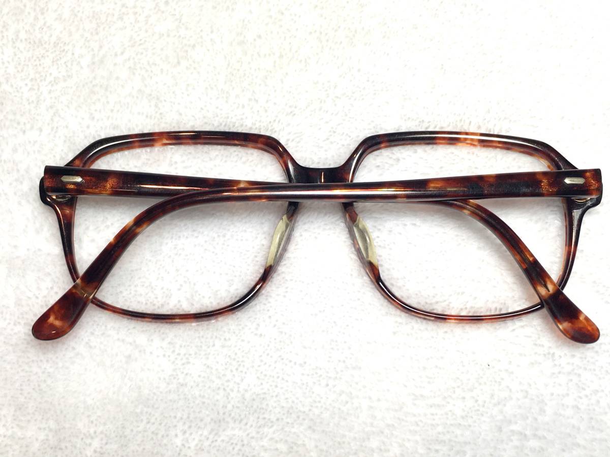 デッドストック Bamlex セル 眼鏡 BM100 ブラウン デミ ビンテージ 未使用 セミオート パリ型 メタル フレーム 昭和 レトロ_画像2