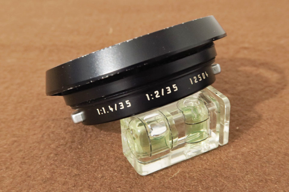 【中古】ライカ レンズフード 12504＋シリーズ7フィルター〈ズミルックス35mm f1.4 2nd/ズミクロン35mm f2用〉_画像6