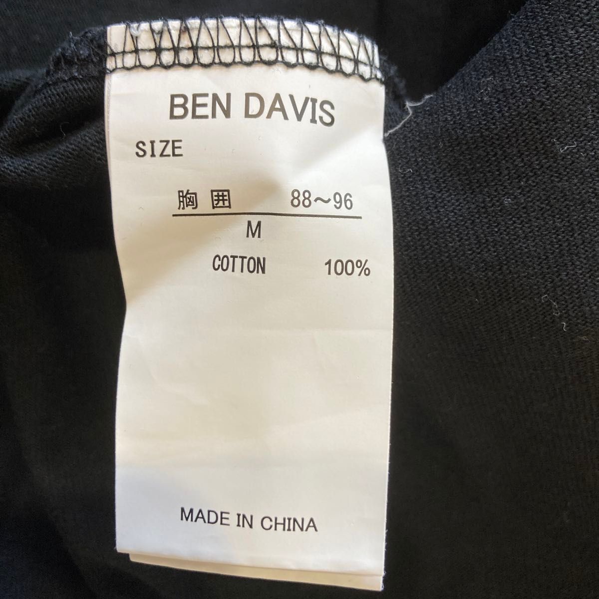 BEN DAVIS  ロングTシャツ