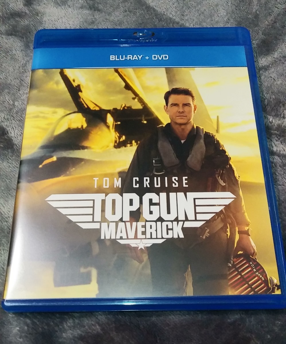 新品未使用 Blu-ray と純正ケース(裏に傷)　トップガン マーヴェリック　※DVDなし　トム・クルーズ_画像1