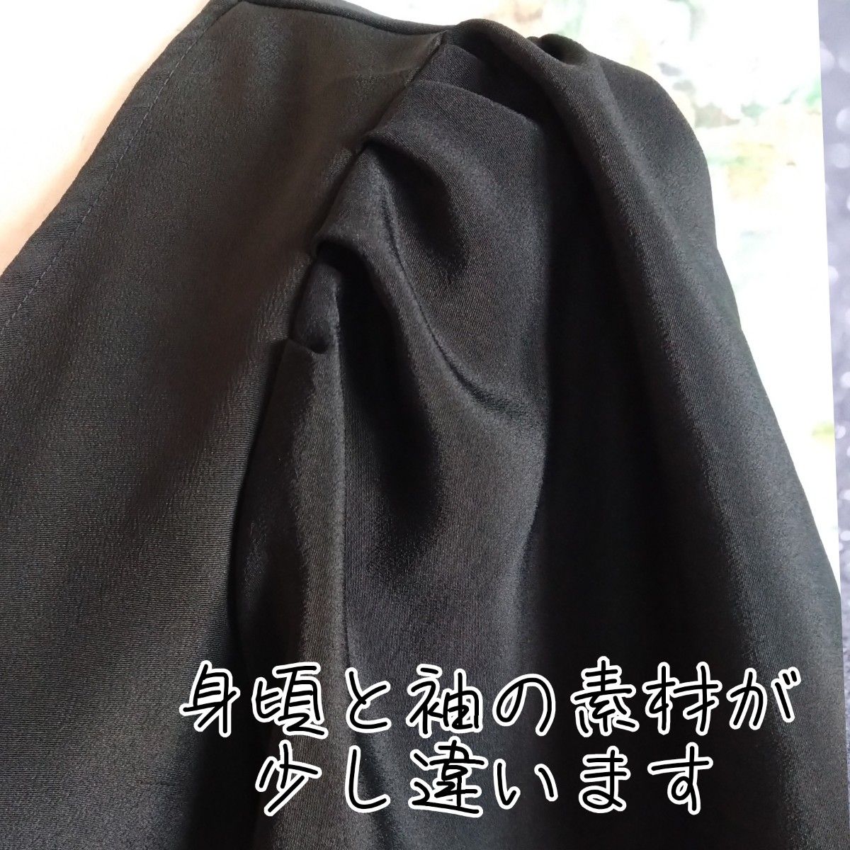 6ワケあり☆LL◆着物リメイク ワンピース ボレロ＆リボン付 着物ワンピース 正絹 アンティーク 着物 訪問着