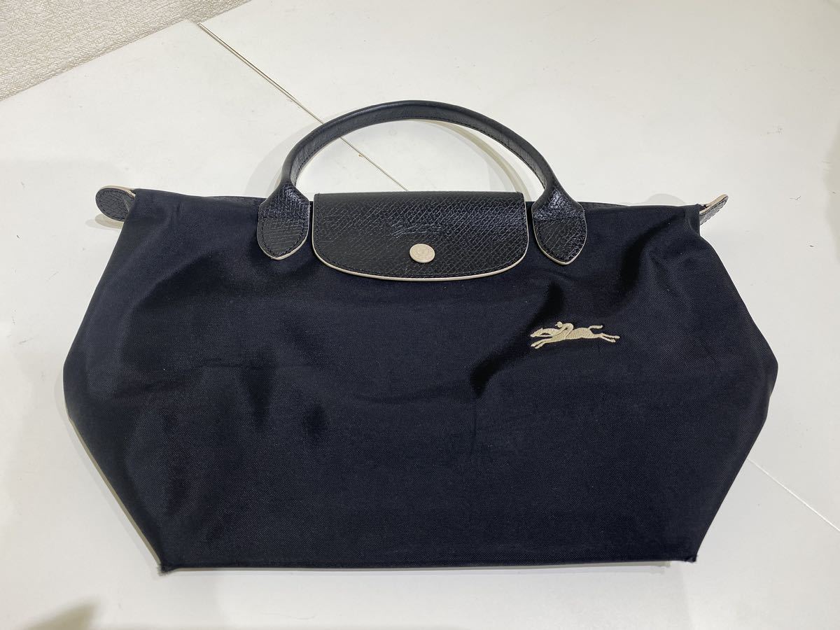 LONGCHAMP ロンシャン プリアージュ ハンドバッグ トートバッグ ナイロン 折りたたみ ２点セット_画像5