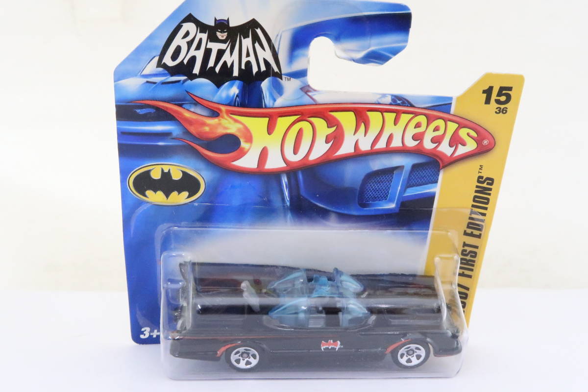 Hot-Wheels 2007 FIRST EDITION TV BATMOBILE BATMAN バットモービル 未開封 1/64? ヨコ_画像1