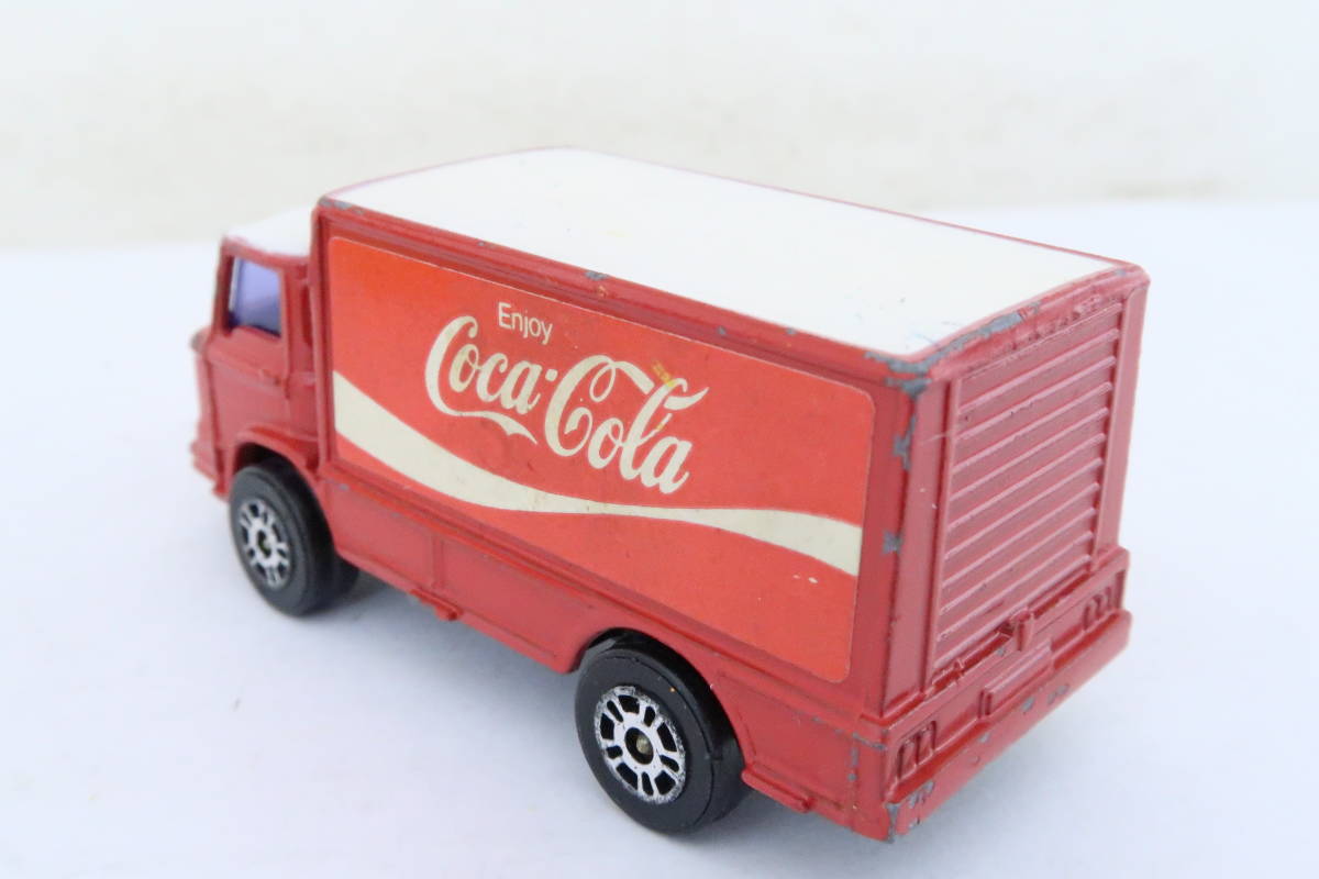 CORGI JUNIOR LEYLAND Coca-Cola TRUCK レイランド コカコーラトラック キズ 箱無 イギリス製 コレ_画像4