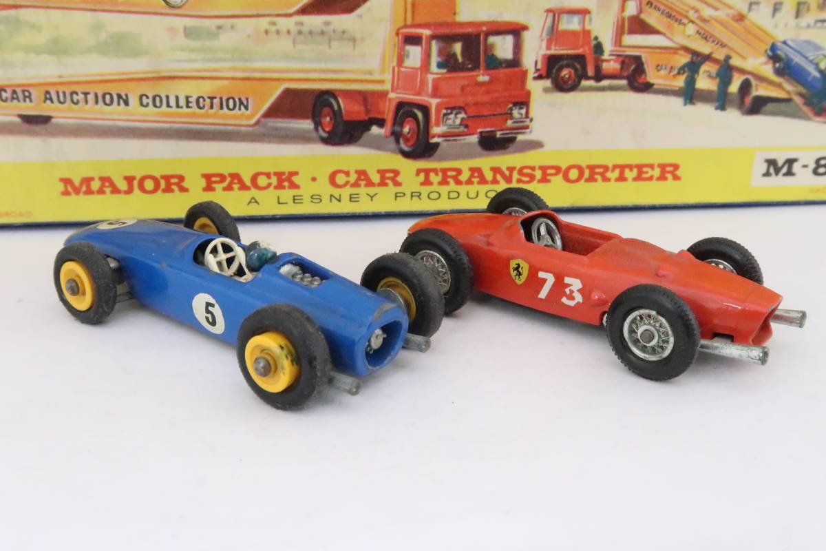 MATCHBOX MAJOR PACK CAR TRANSPORT トランスポーター F1オマケ 箱付 イギリス製 サレレ_画像6