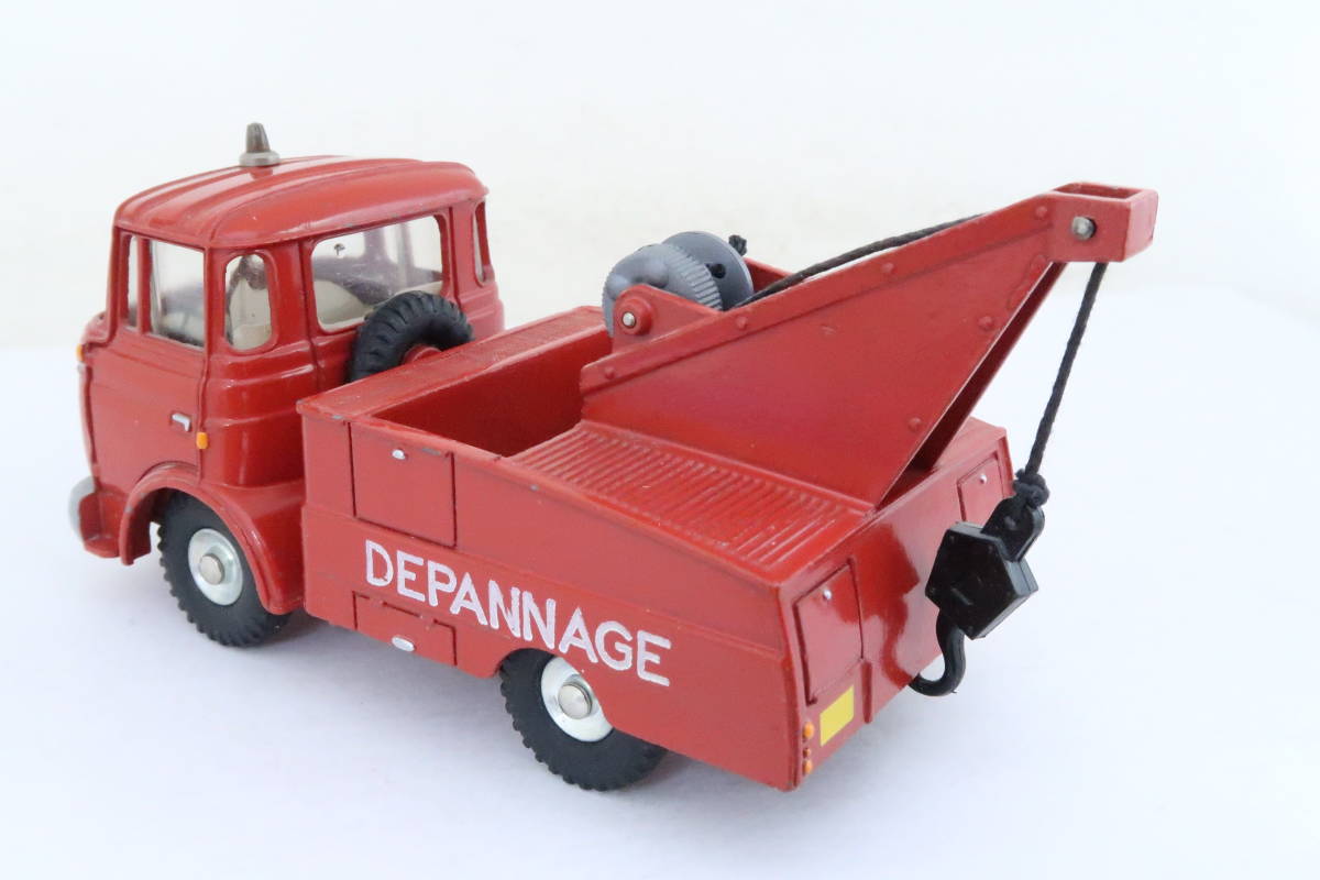 DINKY BERLIET GAK DEPANNEUSE ベルリエ レッカー車 難有 箱無 ニコレ_画像4